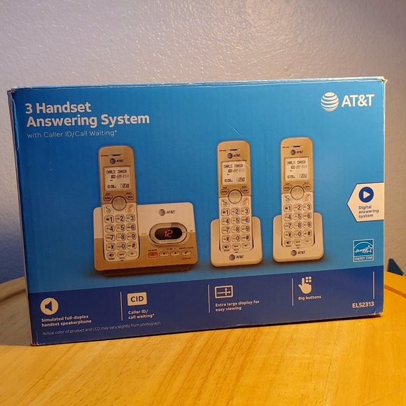at&t | Cell Phones & Accessories | Att El5233 3 Handset Answering ...